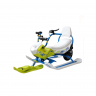 Электроснегокат Snow Razor Moto (зелено-белый)