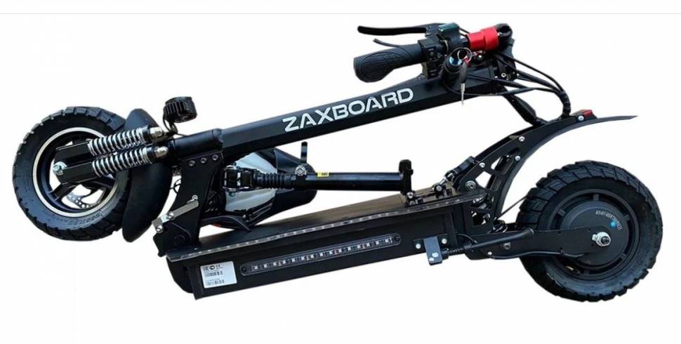Электросамокат Zaxboard Stalker V2 Aqua (Черный)