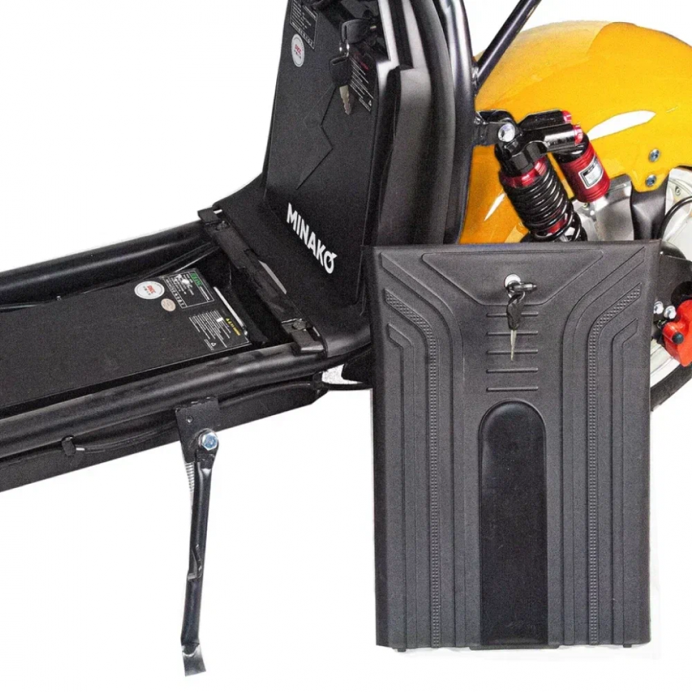 Электроскутер Minako Rex 2000w 40ah (белый)