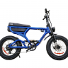 Электровелосипед Scrambler X pro 20 дюйм 48V25А 1000W (синий глянцевый)