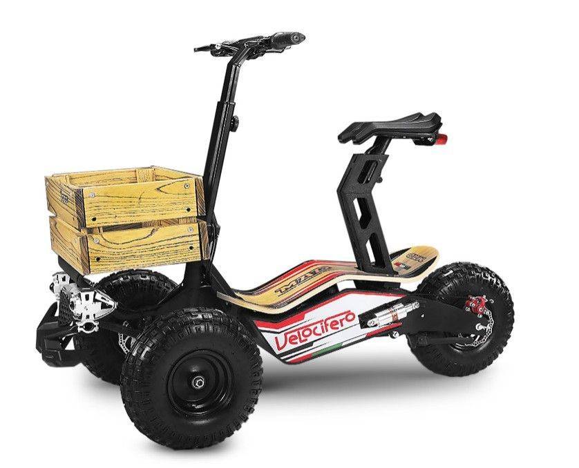 Электросамокат Velocifero MAD TRUCK CE 2000W (Желтый)