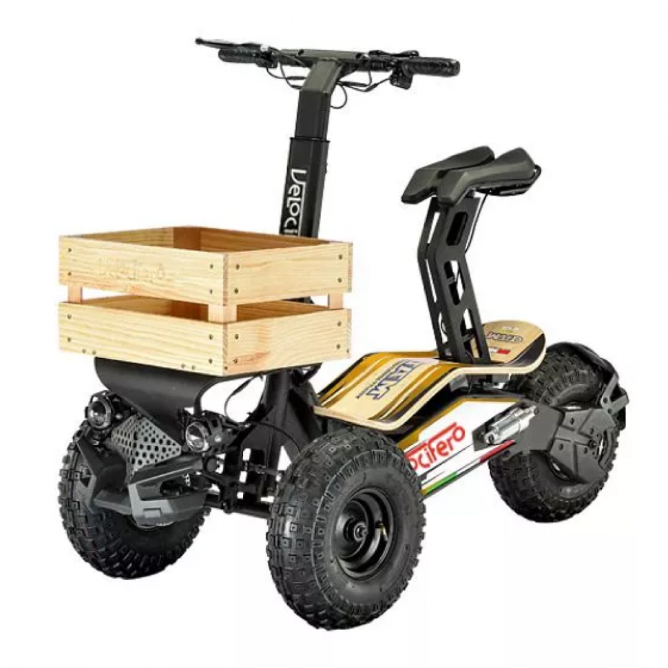 Электросамокат Velocifero MAD TRUCK CE 2000W (Желтый)